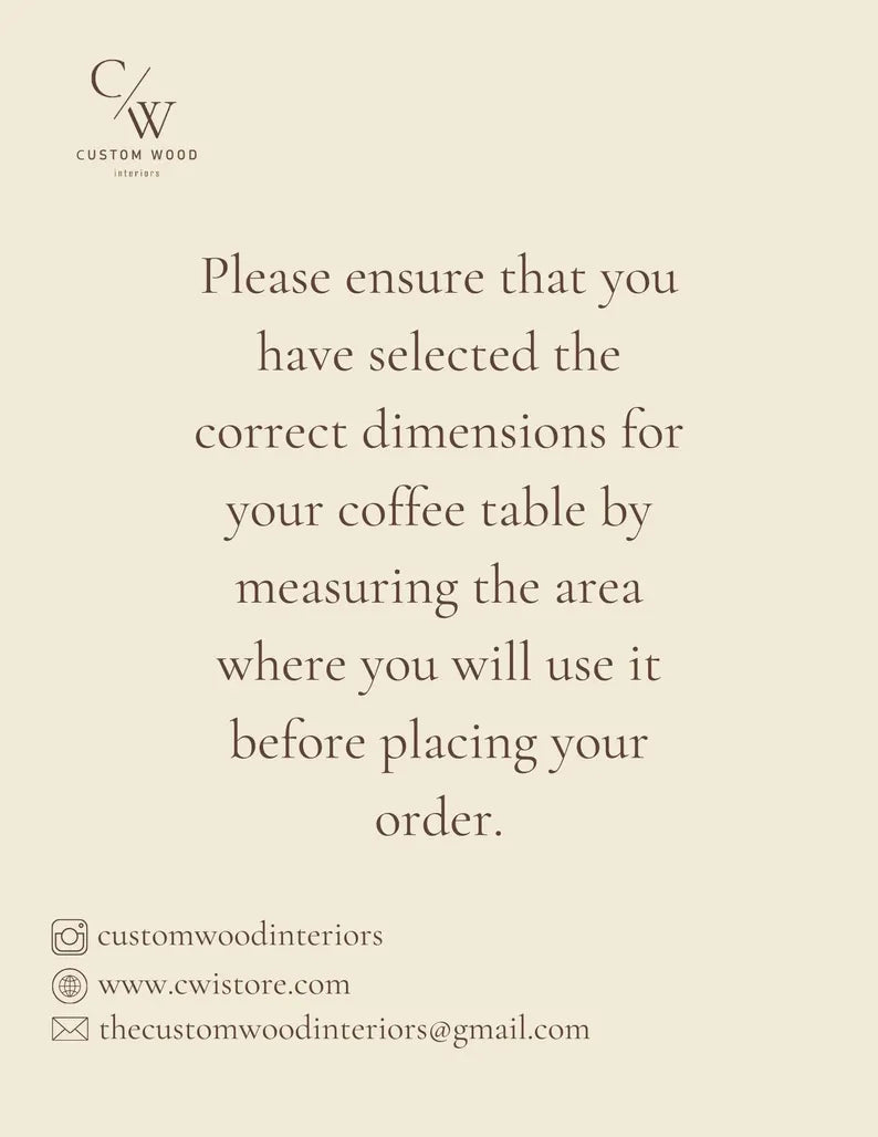 Rustic Round Low Wood Dark Brown Coffee Table • Living Room Handmade Furniture