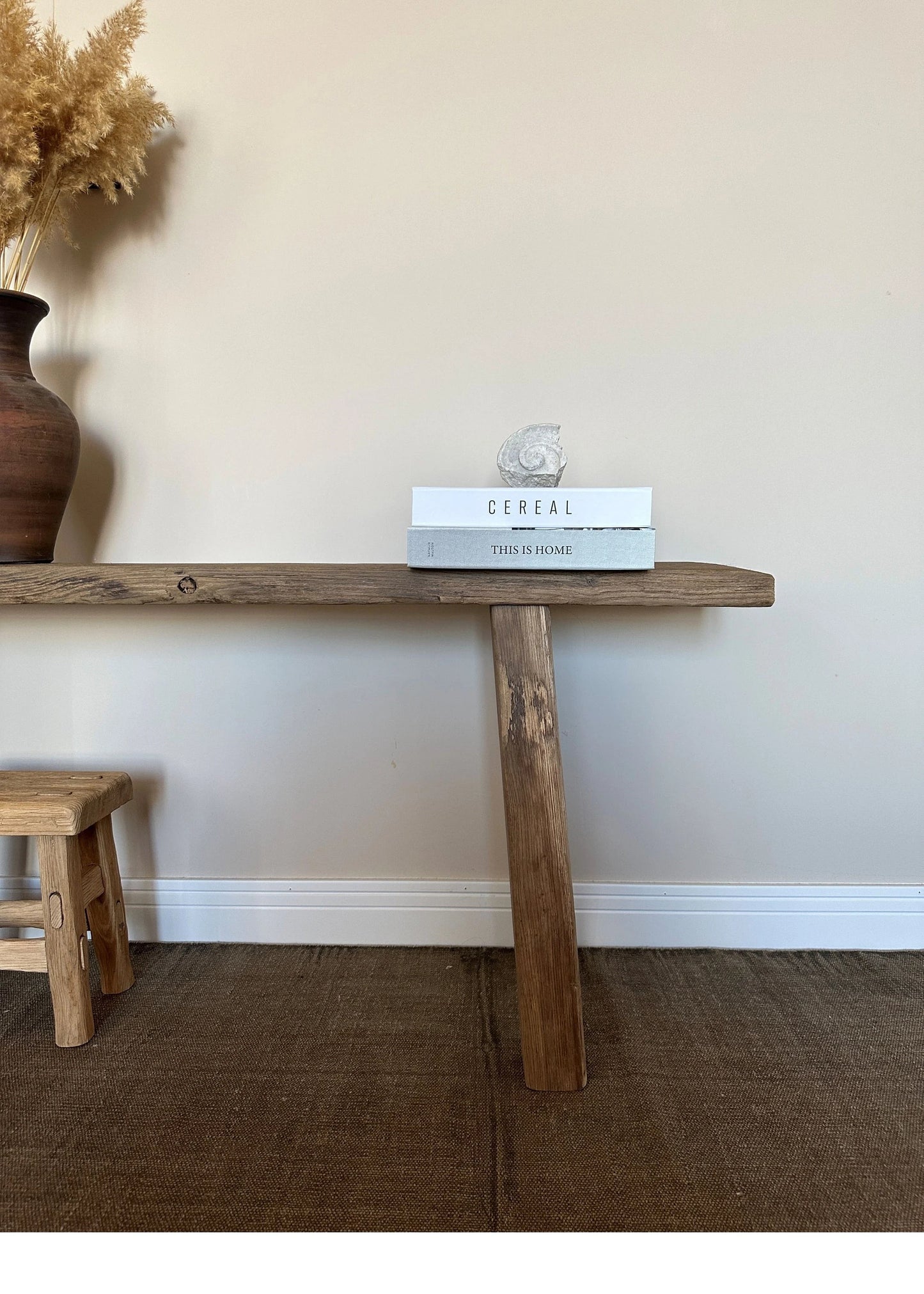 Narrow Wood Console Table • Handmade Rustic Furniture