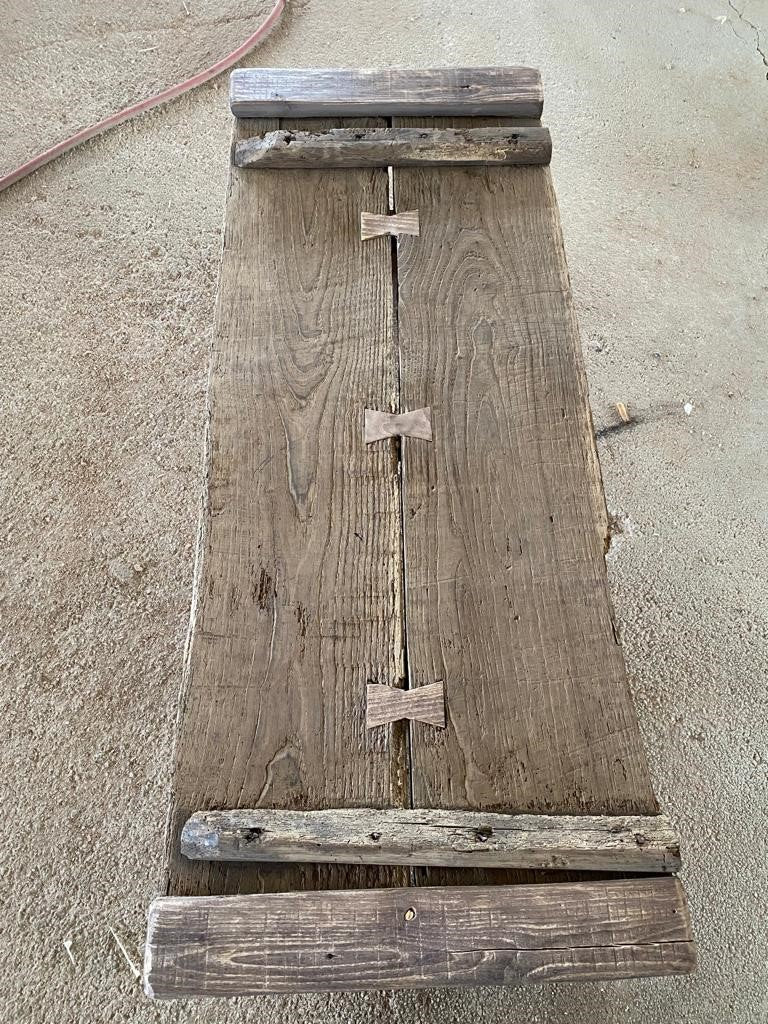 Primitive Rustic Large Coffee Table • Handmade Living Room Furniture