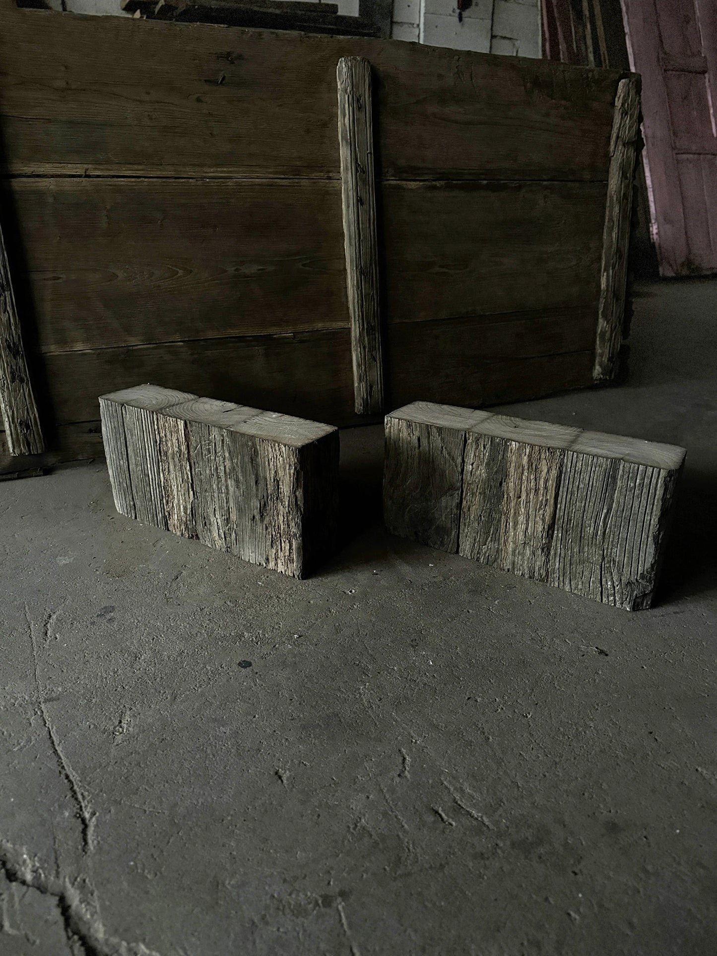 Vintage Door • Reclaimed Wood Table Top • Handmade Reclaimed Coffee Table