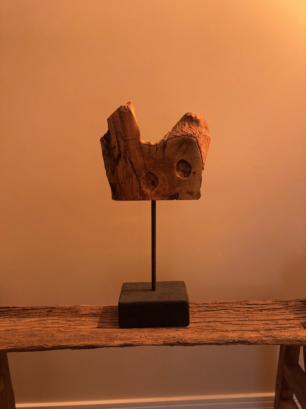 Unique Decorative Piece from Ancient Greek Olive Tree – 300 Years Old