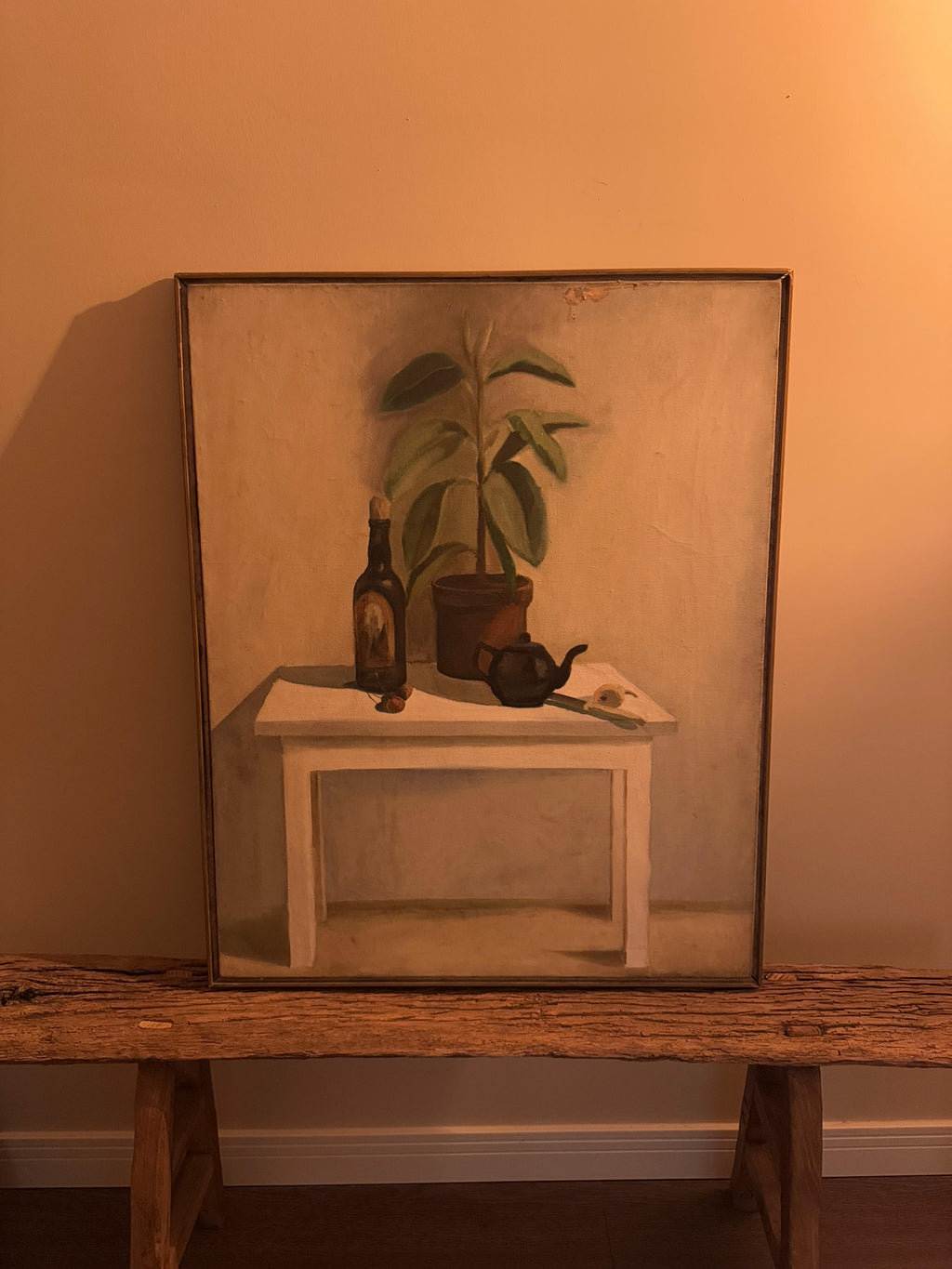 One-of-a-Kind French Still Life Painting - Late 1800s Vintage Masterpiece