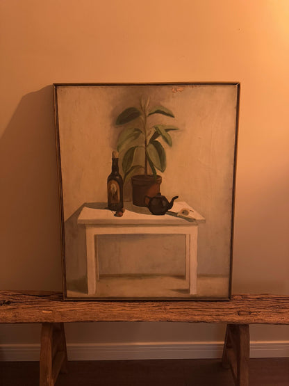 One-of-a-Kind French Still Life Painting - Late 1800s Vintage Masterpiece