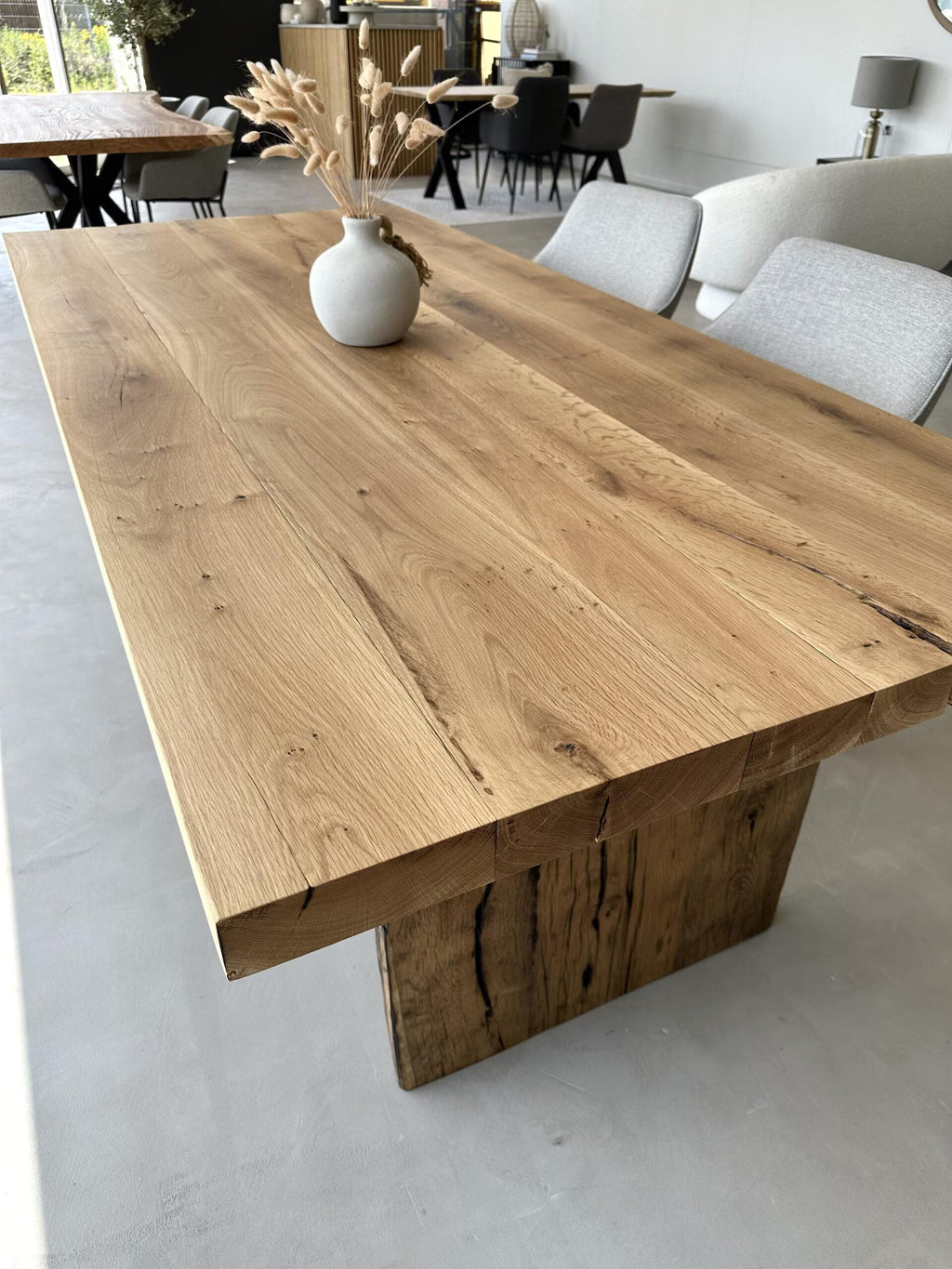 Reclaimed Wood Dining Table • Handmade Farmhouse Dining Furniture