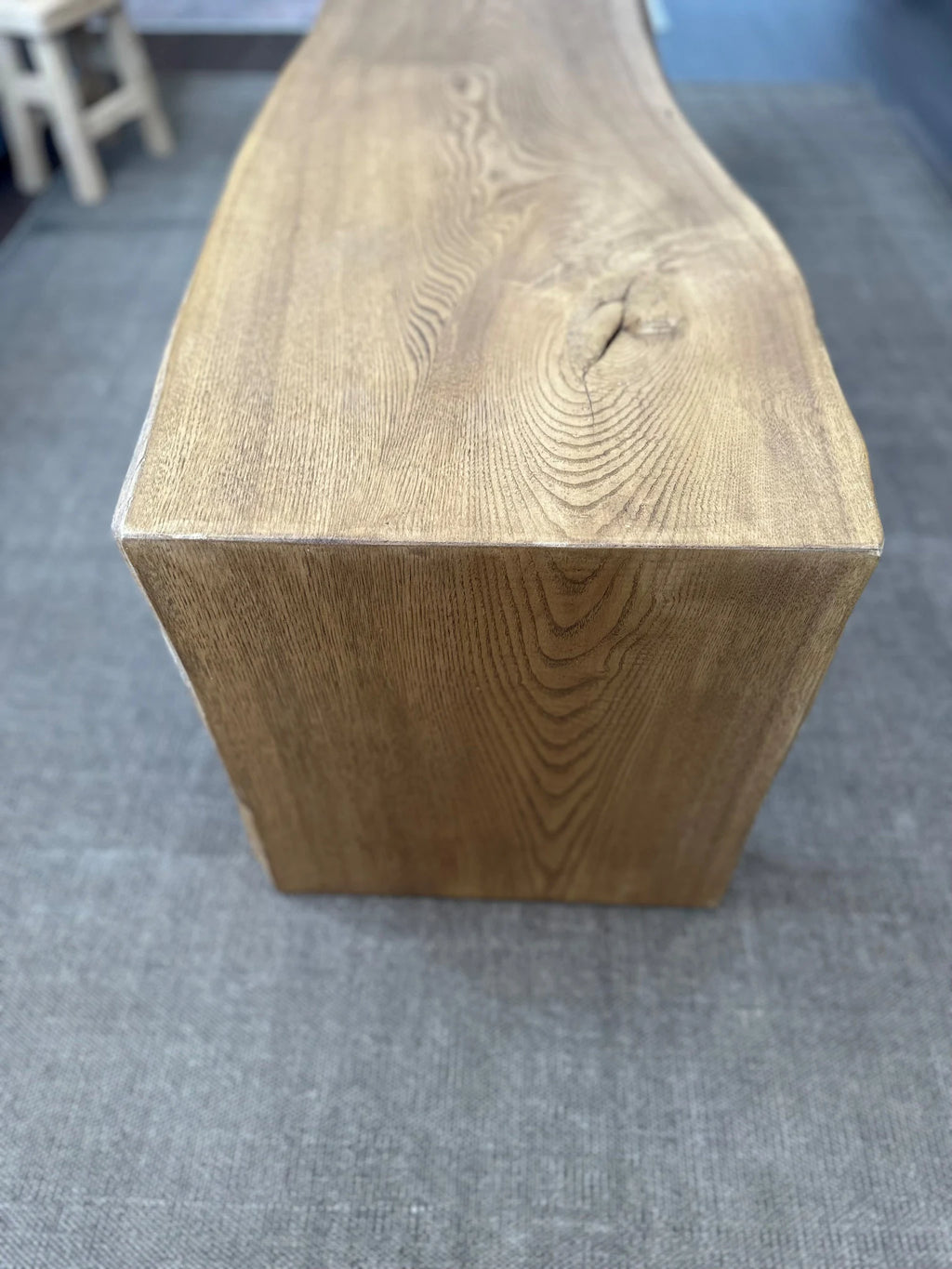 Reclaimed Waterfall Coffee Table - Live Edge Coffee Table