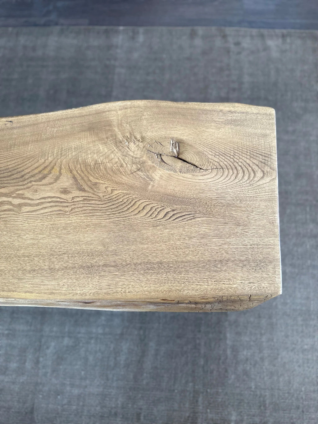 Reclaimed Waterfall Coffee Table - Live Edge Coffee Table