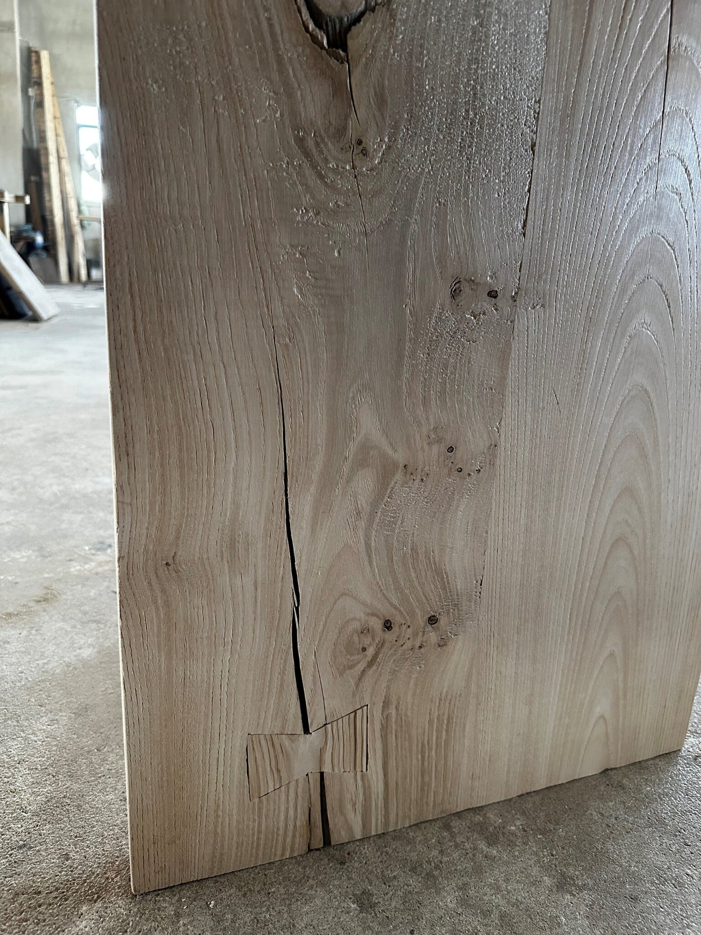 Narrow Entryway Live Edge Console Table  •  Handmade Farmhouse Reclaimed Oak Wood Furniture