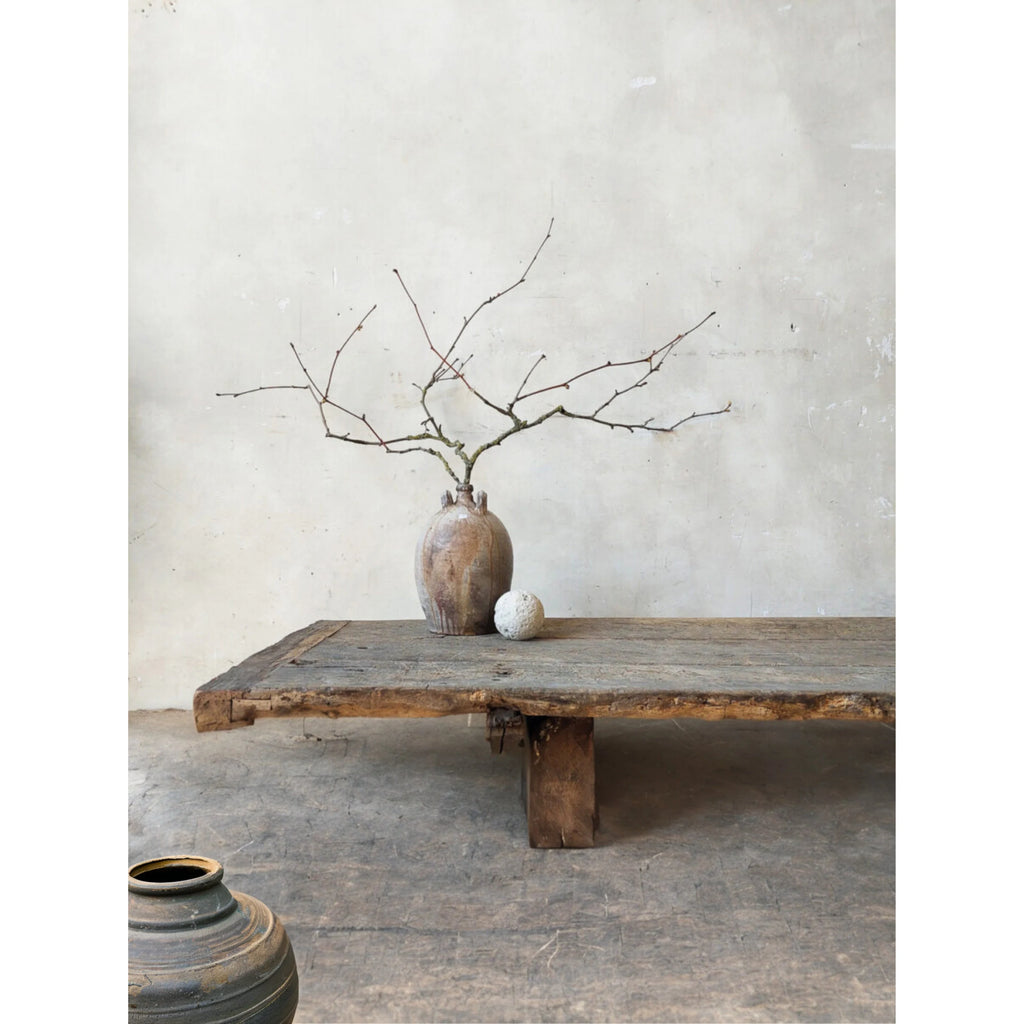 Primitive Rustic Large Coffee Table • Handmade Living Room Furniture