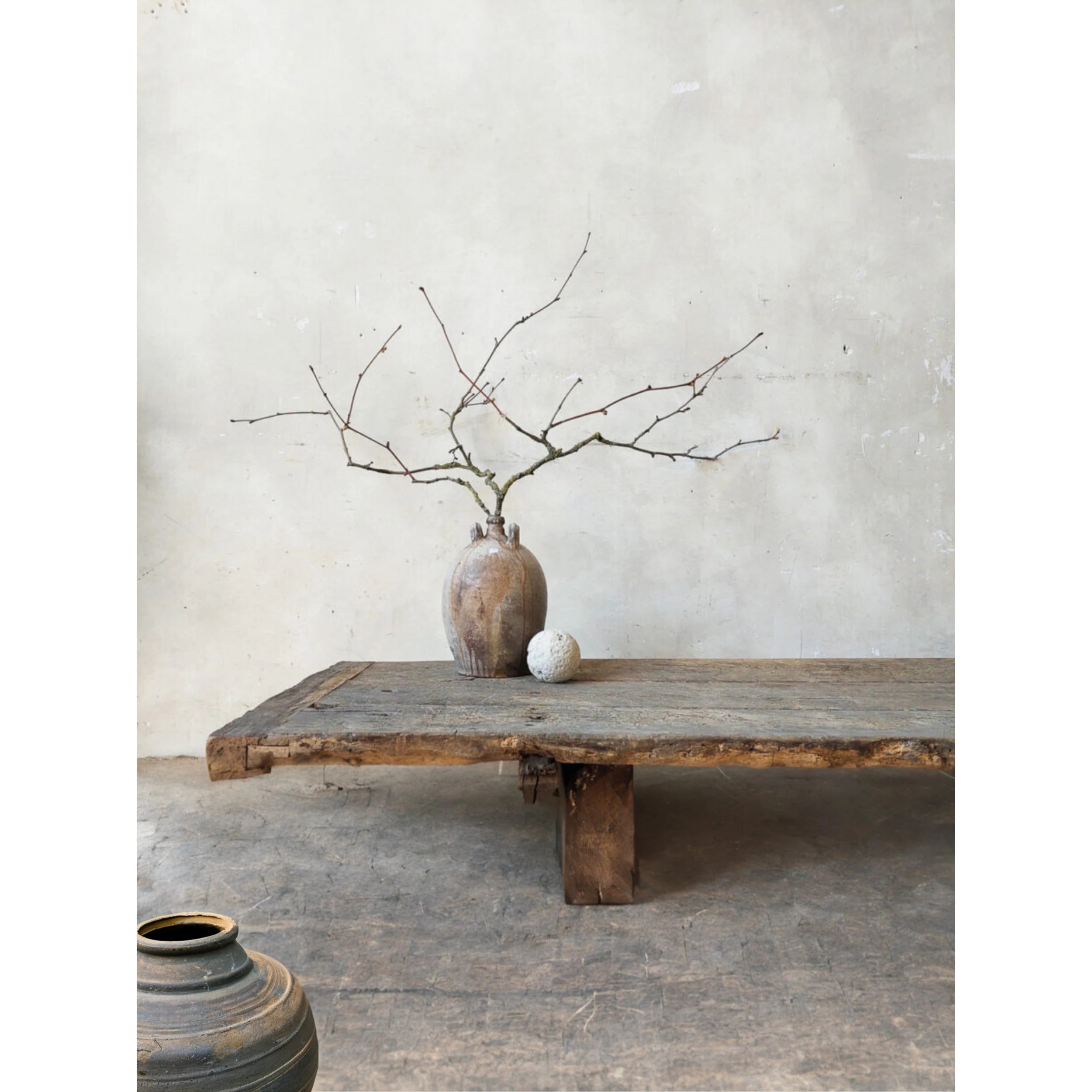 Primitive Rustic Large Coffee Table • Handmade Living Room Furniture