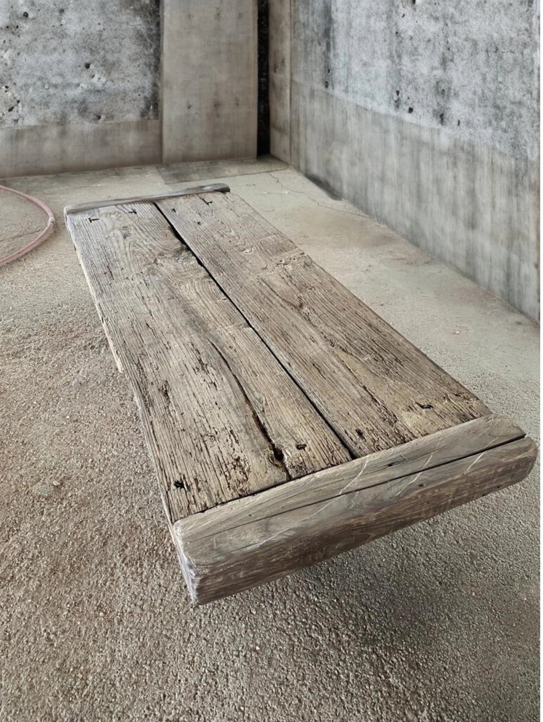 Primitive Rustic Large Coffee Table • Handmade Living Room Furniture