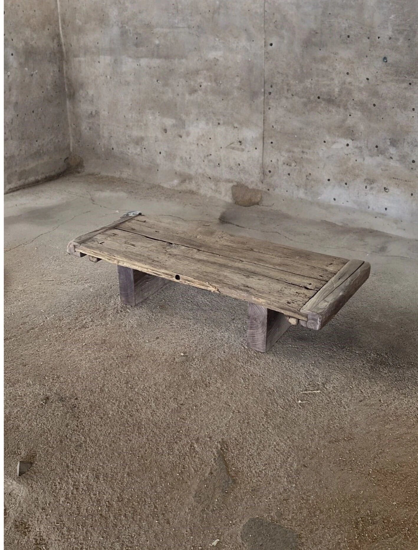 Primitive Rustic Large Coffee Table • Handmade Living Room Furniture