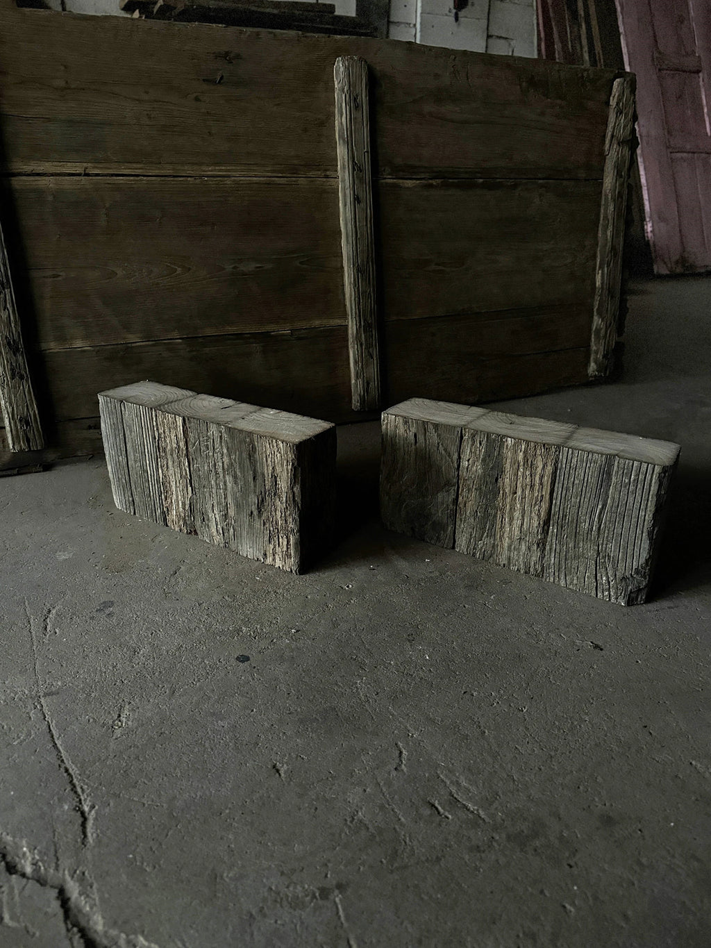Vintage Door • Reclaimed Wood Table Top • Handmade Reclaimed Coffee Table