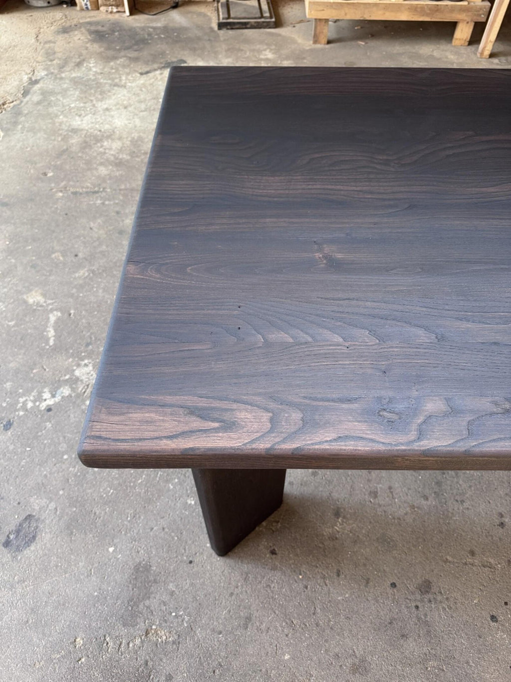 Rustic Oak Wood Dining Table • Handmade Farmhouse Dining Furniture