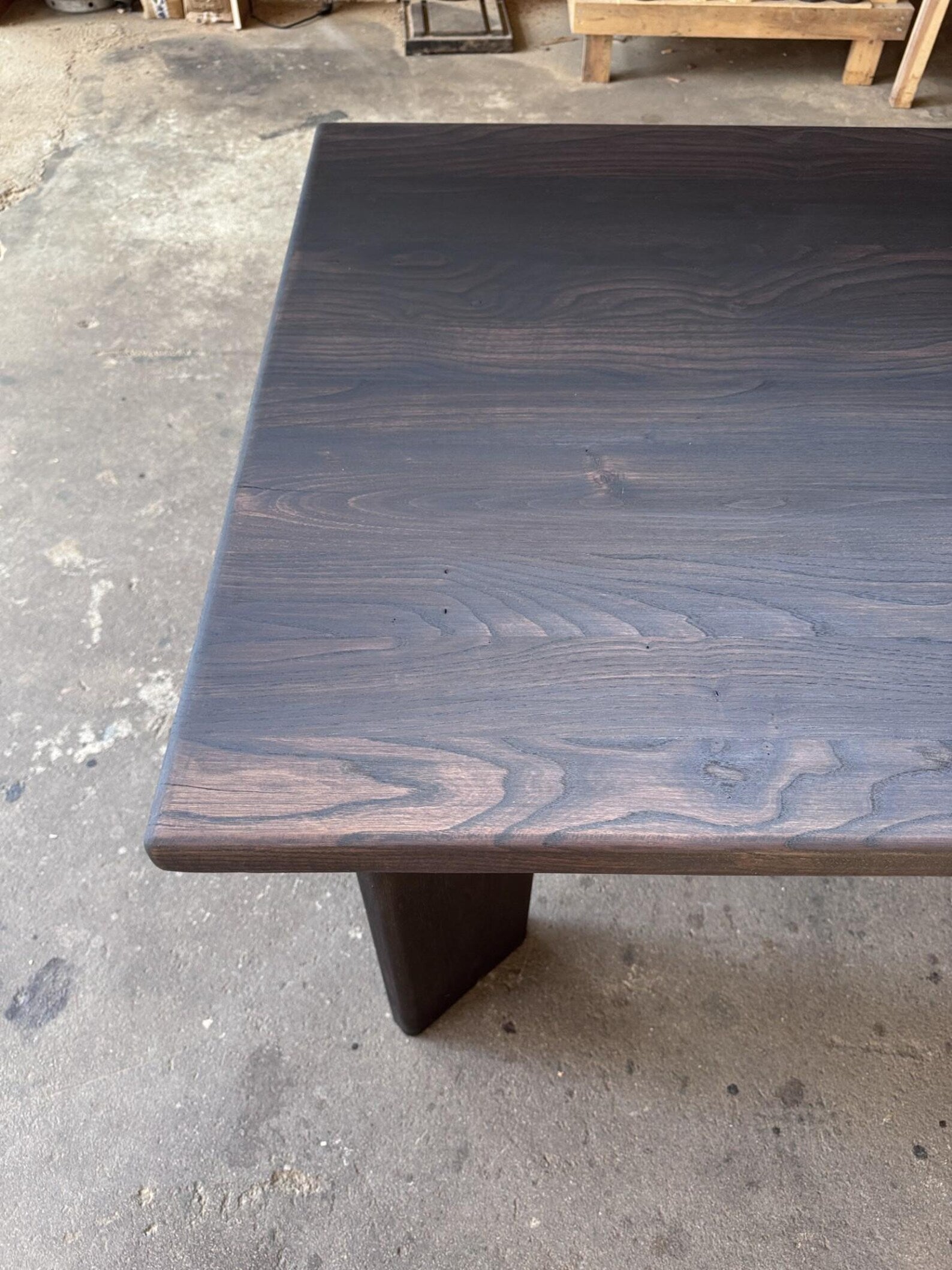 Rustic Oak Wood Dining Table • Handmade Farmhouse Dining Furniture